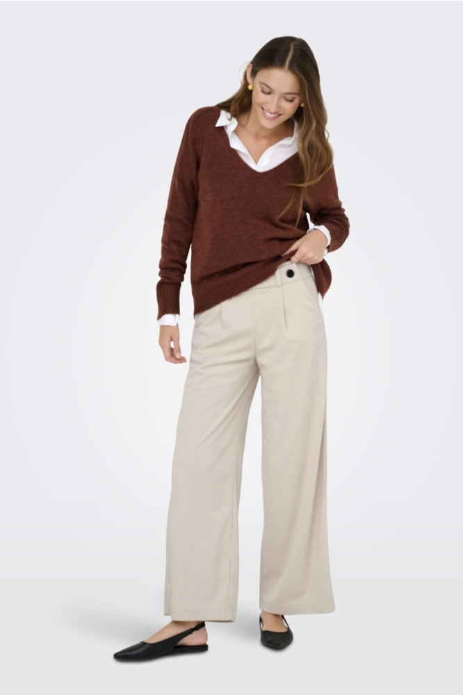 JDYGEGGO CORD PANT JRS DIA 15357186 Pumic Stone